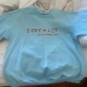 Mayfair ‘I cry a lot’ sweatshirt